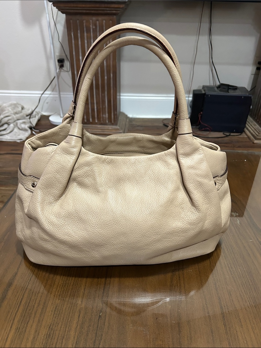 kate spade Cream Pebbled Leather Shoulder Bag - Picture 2 of 6